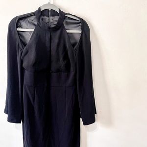 NORDSTROM Bardot size 8/M keyhole and cold shoulder LBD. Perfect for date night!